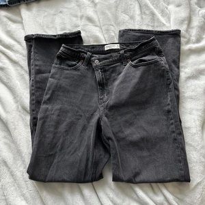 ABERCROMBIE CROSS WAIST 90s RELAXED JEANS